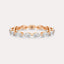 East-West Marquise Eternity Band
