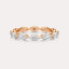 East-West Marquise Eternity Band