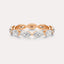 East-West Marquise Eternity Band