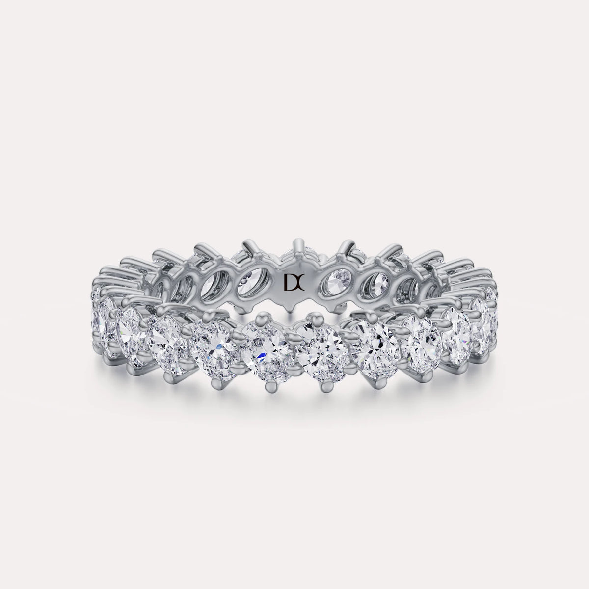 Oval Eternity Band