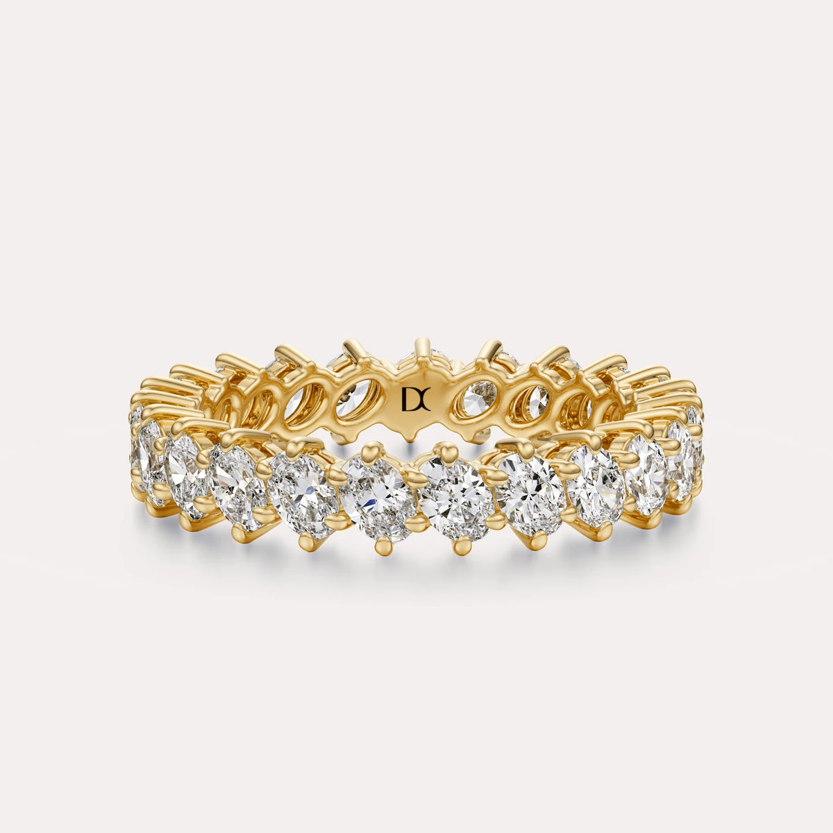 Oval Eternity Band