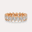 Oval Eternity Band