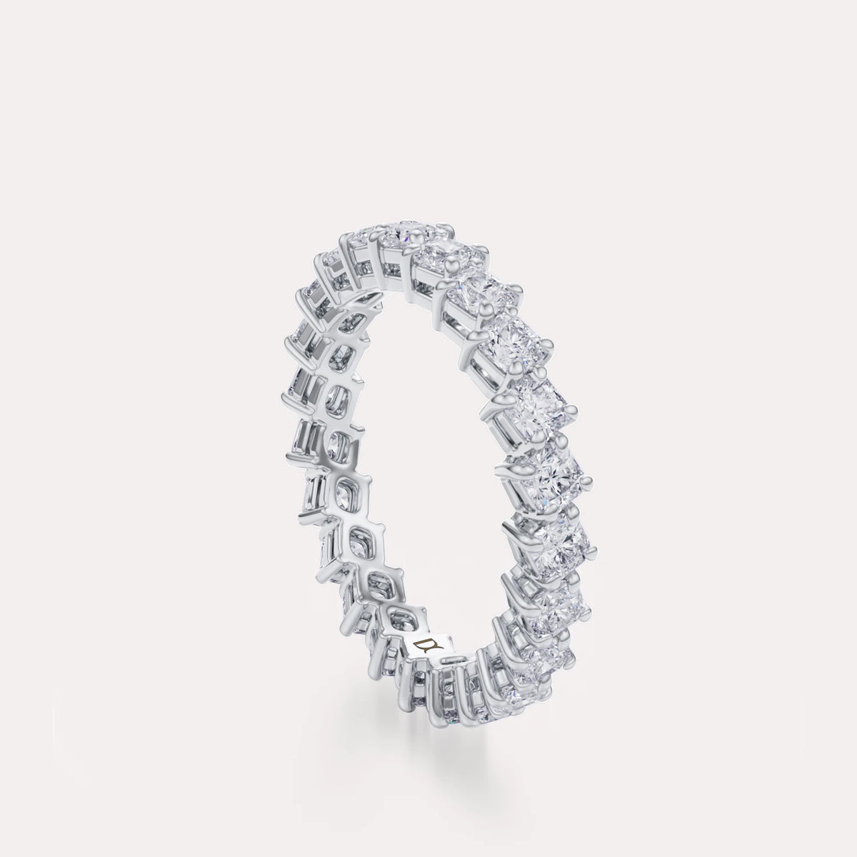 Square Radiant Eternity Band