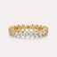 Square Radiant Eternity Band