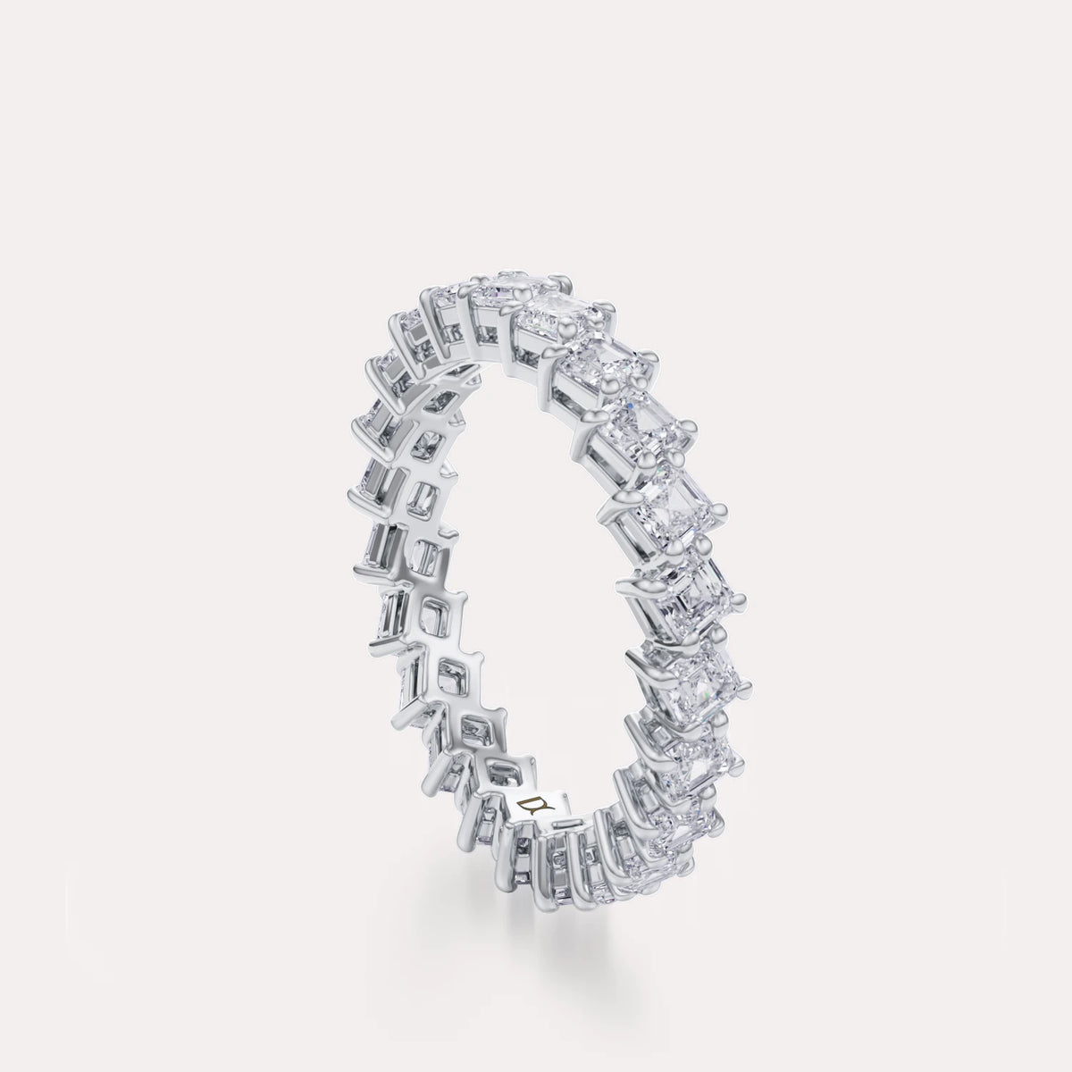 Asscher Eternity Band