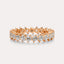 Asscher Eternity Band