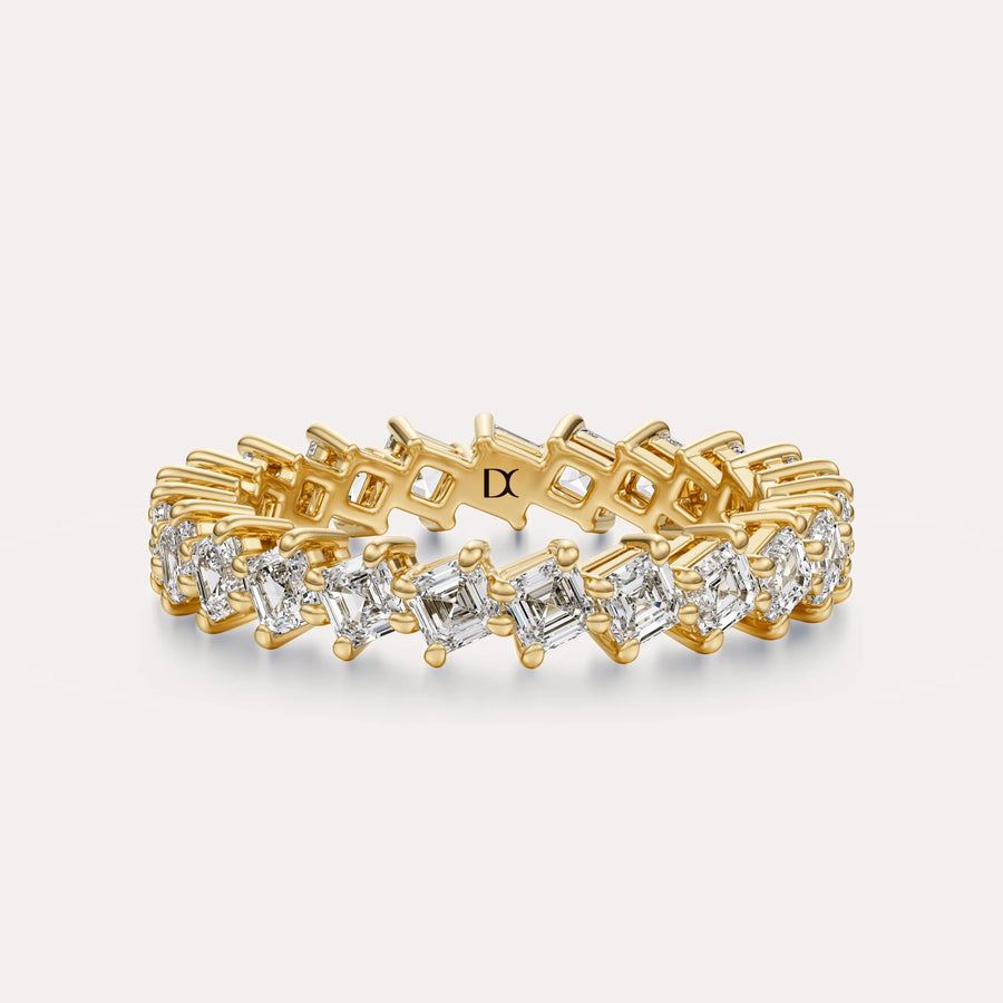 Asscher Eternity Band