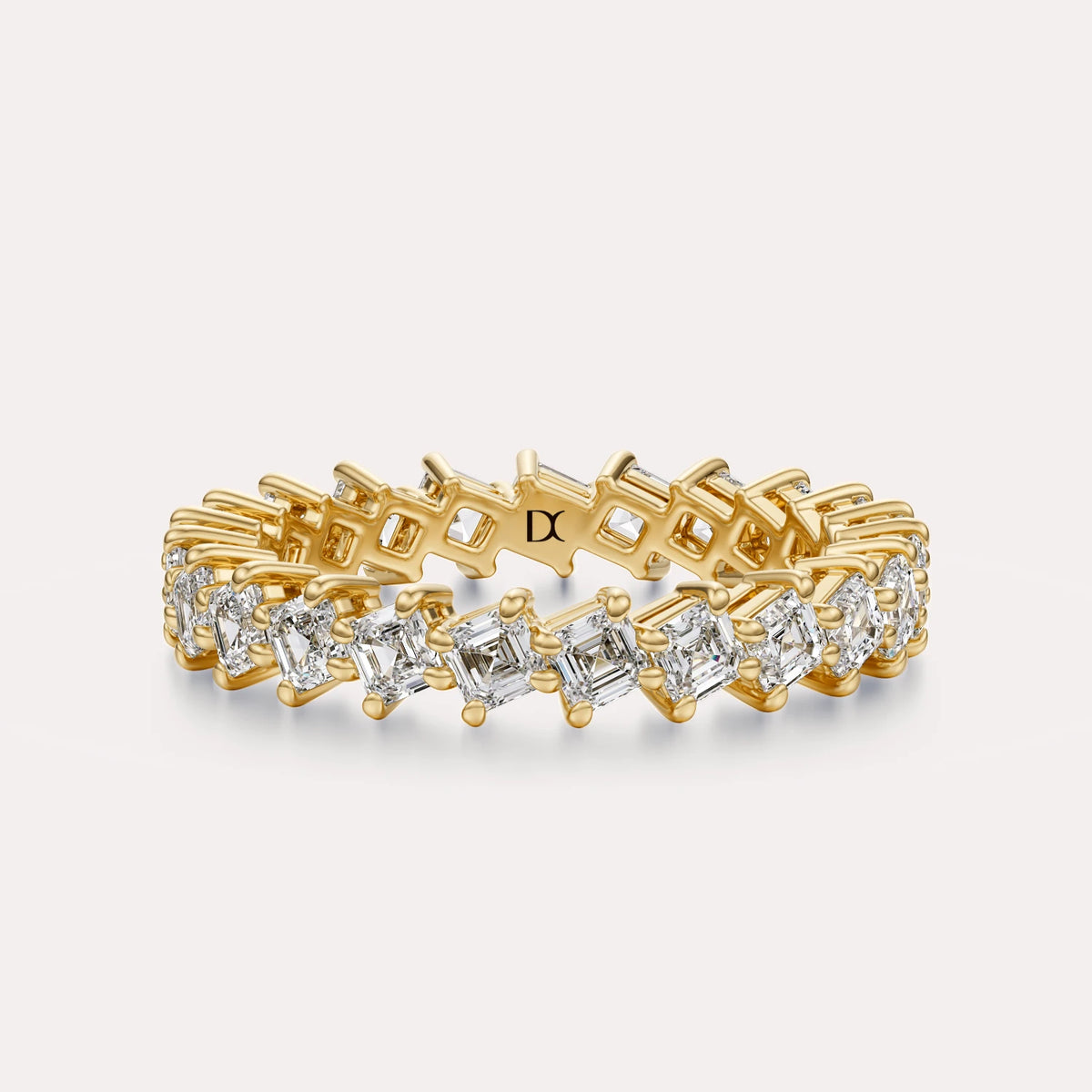 Asscher Eternity Band