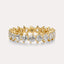 Asscher Eternity Band