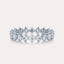 Diagonal Square Radiant Eternity Band