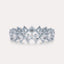 Diagonal Square Radiant Eternity Band