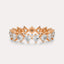 Diagonal Square Radiant Eternity Band