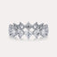 Diagonal Square Radiant Eternity Band