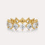 Diagonal Square Radiant Eternity Band