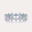 Diagonal Asscher Eternity Band