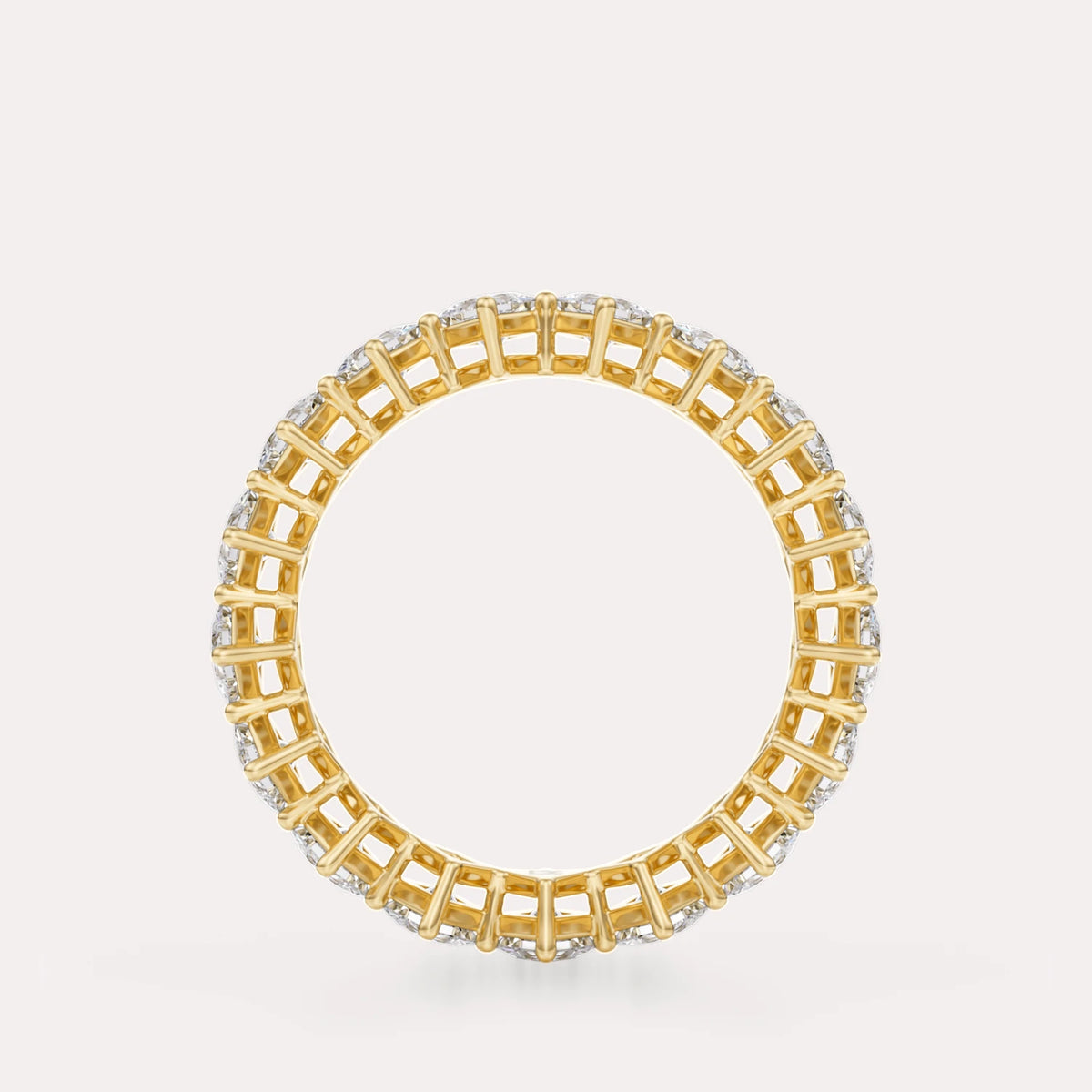 Diagonal Princess Eternity Band