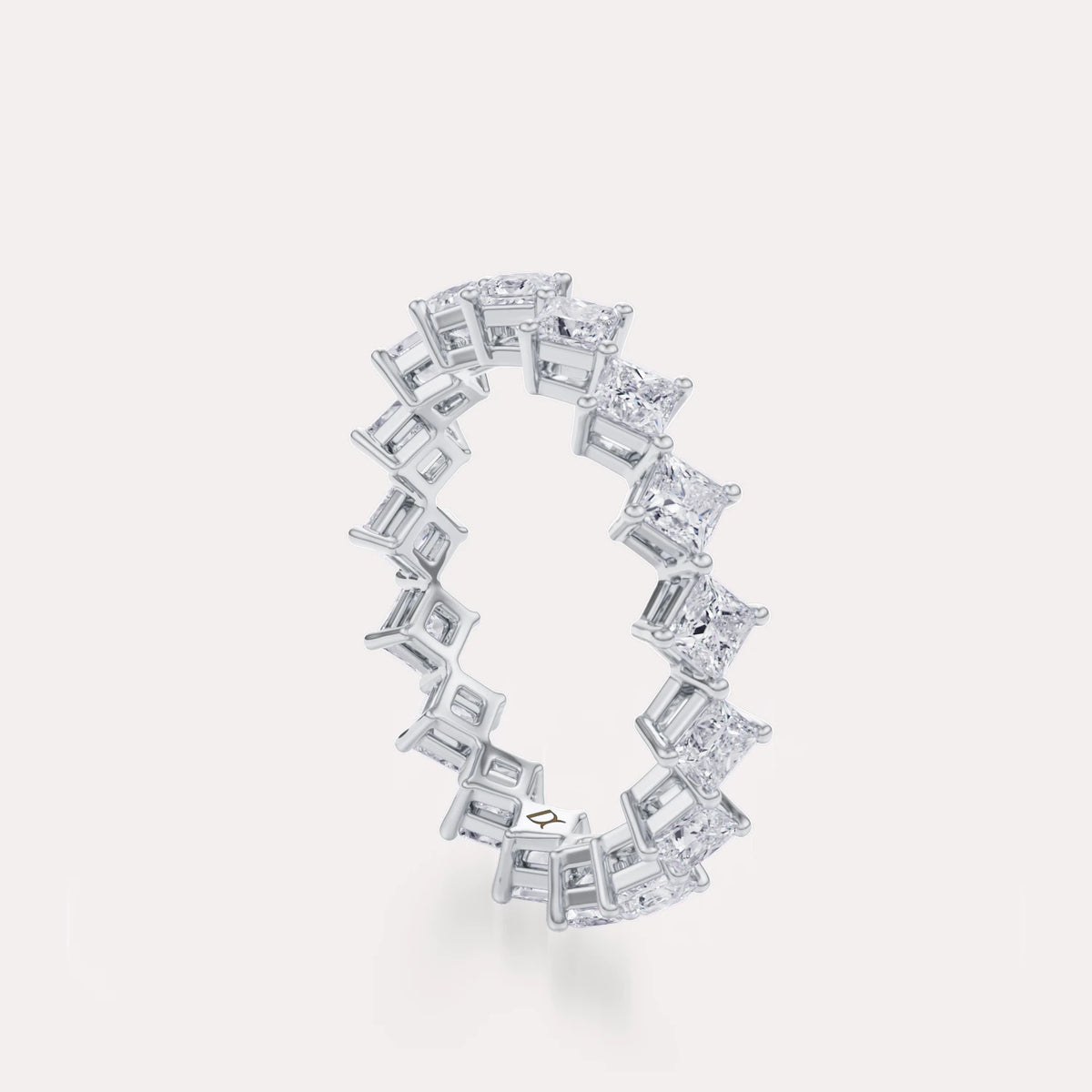 Diagonal Princess Eternity Band