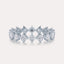 Diagonal Princess Eternity Band