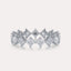 Diagonal Princess Eternity Band