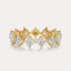 Diagonal Princess Eternity Band
