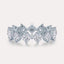 Diagonal Princess Eternity Band
