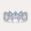 Diagonal Princess Eternity Band