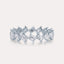 Diagonal Radiant Eternity Band