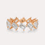 Diagonal Radiant Eternity Band