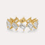 Diagonal Radiant Eternity Band