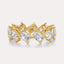 Diagonal Radiant Eternity Band
