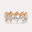 Diagonal Radiant Eternity Band