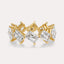 Diagonal Radiant Eternity Band