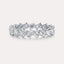 East-West Oval Eternity Band