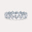 East-West Oval Eternity Band