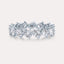 East-West Oval Eternity Band