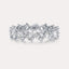 East-West Oval Eternity Band