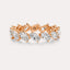 East-West Oval Eternity Band