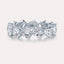 East-West Oval Eternity Band