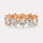 East-West Oval Eternity Band