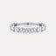 East-West Oval 13-Stone Band