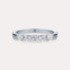 East-West Oval 5-Stone Band