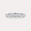 East-West Oval 9-Stone Band