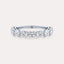 East-West Oval 9-Stone Band