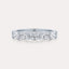 East-West Oval 5-Stone Band