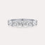 East-West Oval 5-Stone Band