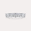 East-West Oval 7-Stone Band