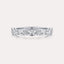 East-West Oval 7-Stone Band