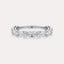 East-West Oval 9-Stone Band