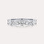 East-West Oval 5-Stone Band