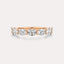 East-West Oval 7-Stone Band